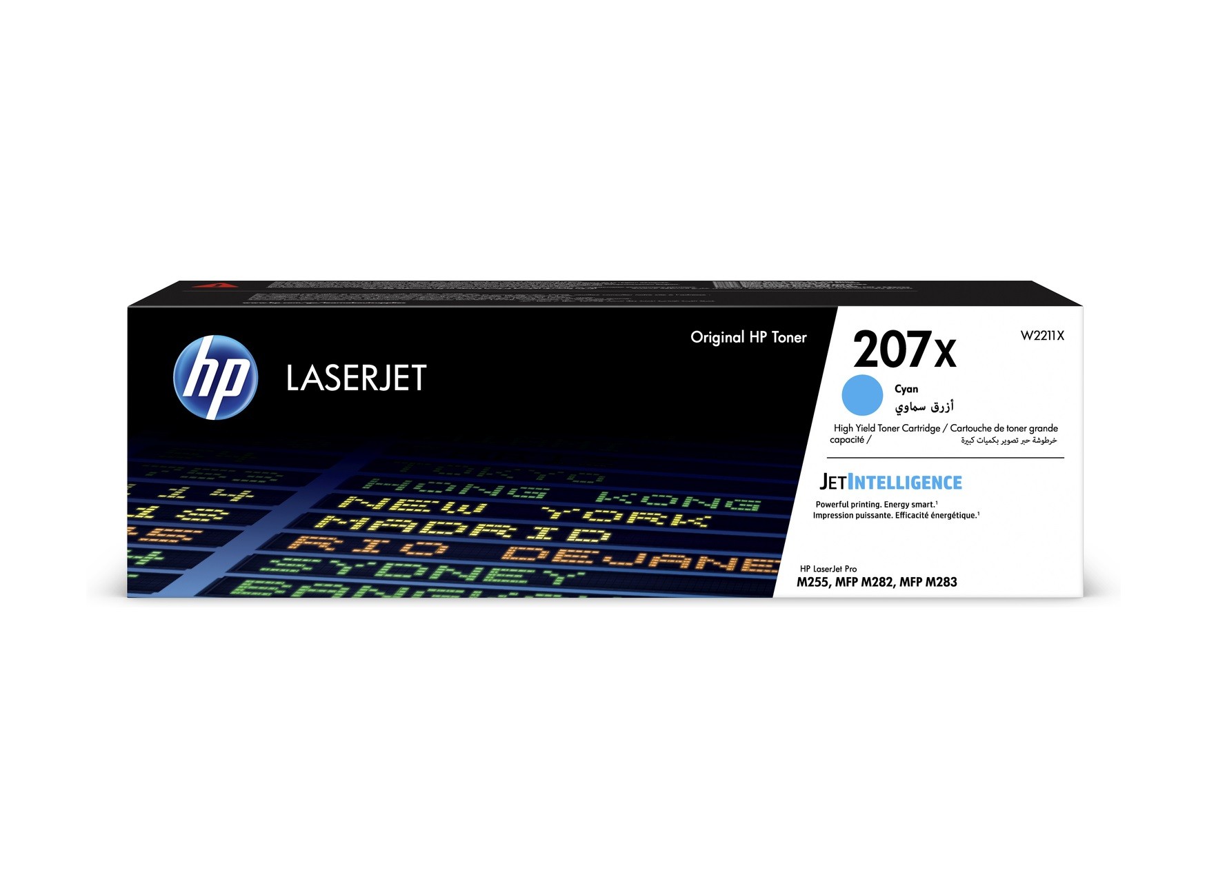 HP ORIGINAL - HP 207X / W2211X Cyan (2450 pages) Toner de marque