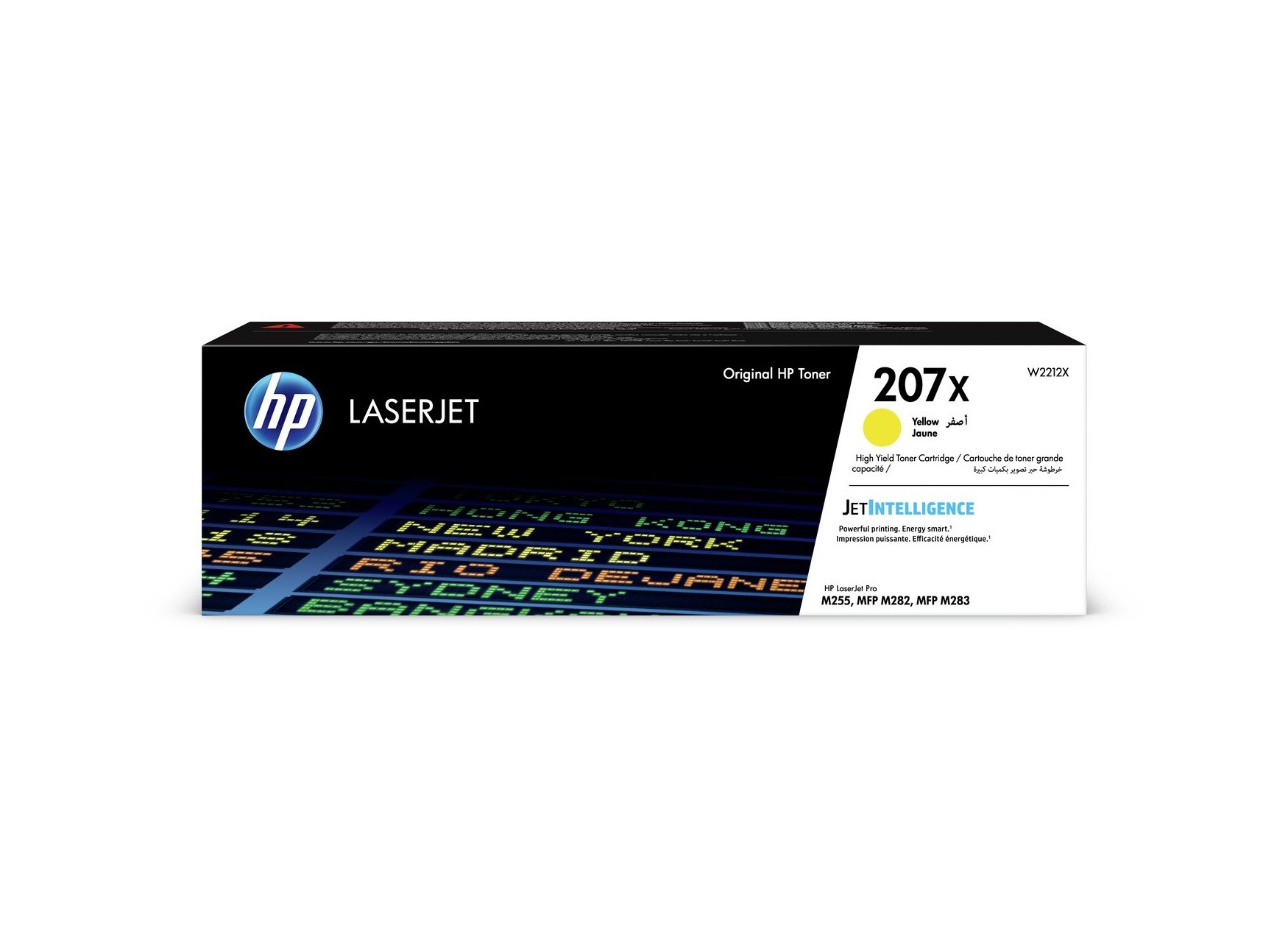 HP ORIGINAL - HP 207X / W2212X Jaune (2450 pages) Toner de marque