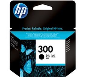 HP ORIGINAL - HP 300 / CC640EE Noir (4 ml) Cartouche de marque