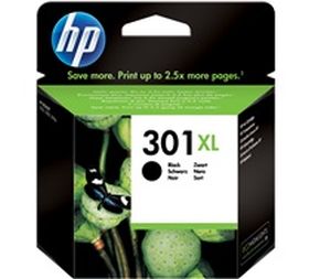 HP ORIGINAL - HP 301XL Noir (8 ml) Cartouche de marque