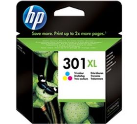 HP ORIGINAL - HP 301XL Couleurs (6 ml) Cartouche de marque