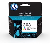 HP ORIGINAL - HP 303 / T6N01AE Couleur (4 ml) cartouche de marque