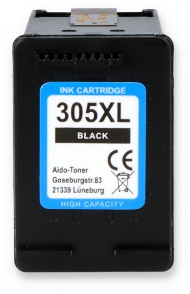 HP 302XL Noir - Cartouche compatible Premium Grande Capacité