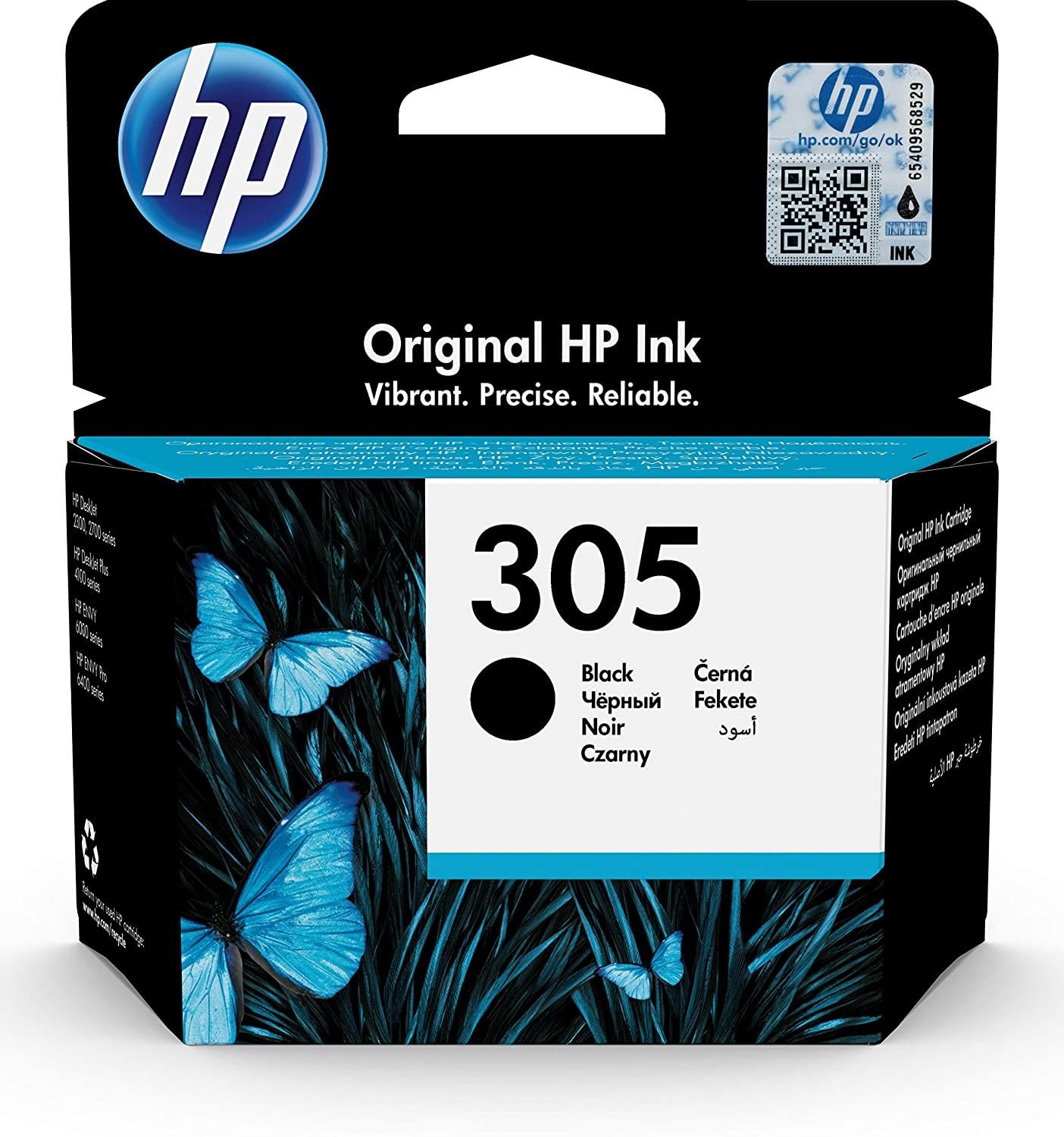 HP ORIGINAL - HP 305 / 3YM61AE Noir (120 pages) Cartouche de marque