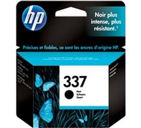 HP ORIGINAL - HP 337 / C9364EE Noir (11 ml) Cartouche de marque