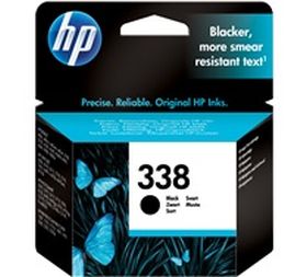 HP ORIGINAL - HP 338 / C8765EE Noir (11 ml) Cartouche de marque