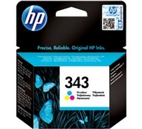 HP ORIGINAL - HP 343 / C8766EE Couleurs (7 ml) Cartouche de marque