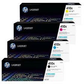 HP (ORIGINAL) - HP 410X Pack de 4 Cartouches de toner originaux CF410X-CF252XM