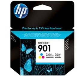 HP ORIGINAL - HP 901 / CC656AE Couleurs (9 ml) Cartouche de marque