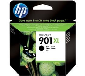 HP ORIGINAL - HP 901XL / CC654AE noir (14 ml) Cartouche de marque