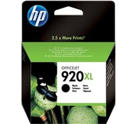 HP ORIGINAL - HP 920XL / CD975AE Noir (49 ml) Cartouche de marque