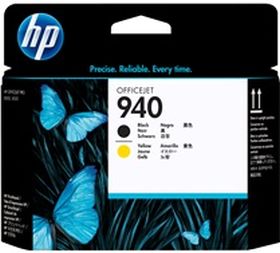 HP ORIGINAL - HP 940 / C4900A Tête d'impression Noir et Jaune de marque