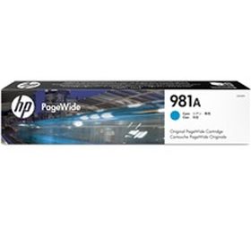 HP ORIGINAL - HP 981A / J3M68A Cyan (6000 pages) Cartouche de marque
