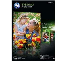 HP ORIGINAL - HP Q5451A Papier photo Semi-brillant A4 200g - Boite de 25 feuilles