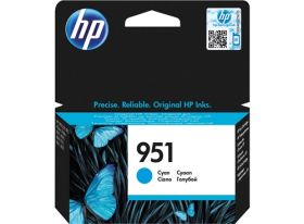 HP ORIGINAL - HP 951 / CN050AE Cyan (700 pages) Cartouche de marque