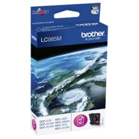 BROTHER ORIGINAL - Brother LC-985 Magenta (260 pages) Cartouche de marque