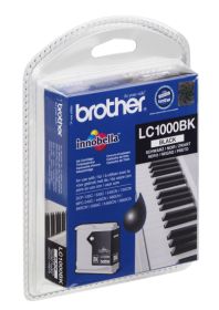 BROTHER ORIGINAL - Brother LC-1000 Noire (18,6ml) Cartouche de marque