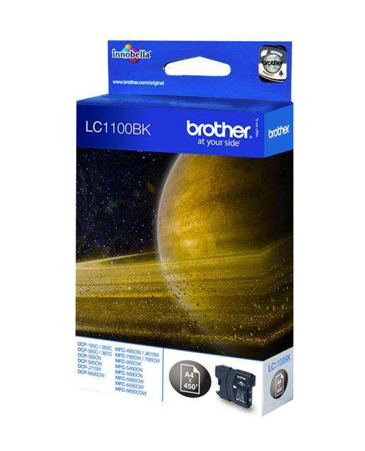 BROTHER (ORIGINAL) - Brother LC1100 Noire Cartouche d'encre de marque