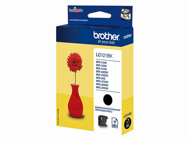 BROTHER (ORIGINAL) - Brother LC121 Noire Cartouche d'encre originale