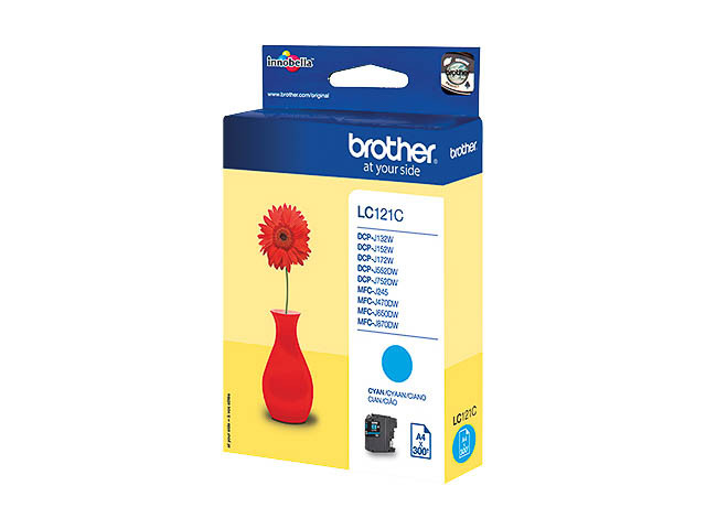 BROTHER (ORIGINAL) - Brother LC121 Cyan Cartouche d'encre originale