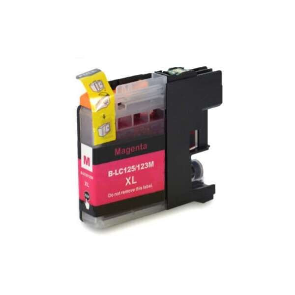 BROTHER (COMPATIBLE) - LC123 Magenta Cartouche d'encre générique Brother