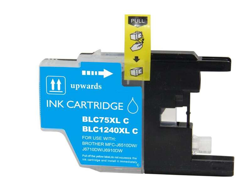 BROTHER (COMPATIBLE) - LC1240 Cyan Cartouche d'encre générique Brother