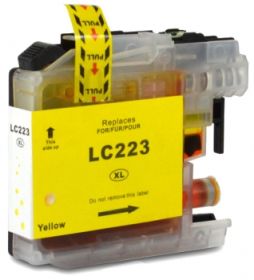 BROTHER (COMPATIBLE) - LC223 Jaune Cartouche d'encre générique Brother