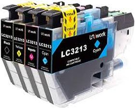 BROTHER (COMPATIBLE) - LC3211 Pack de 4 Cartouches d'encre génériques Brother