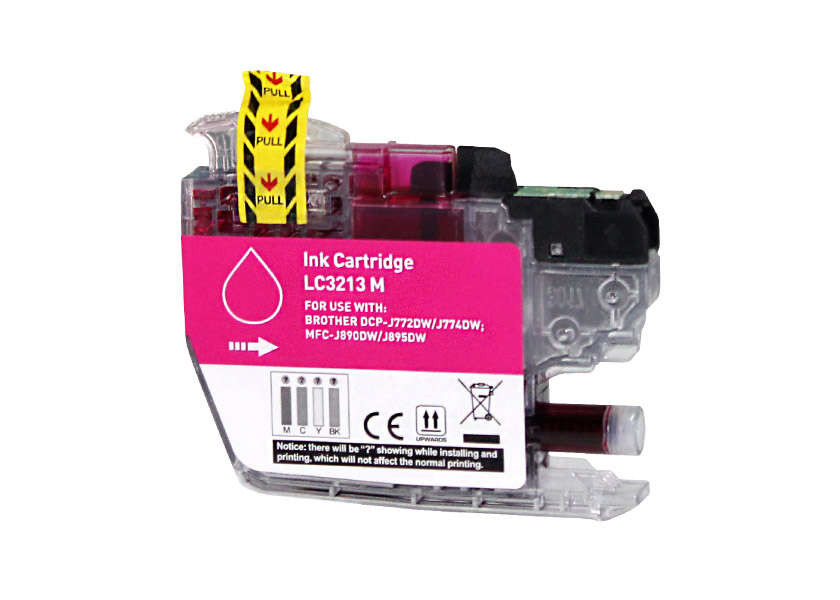 BROTHER (COMPATIBLE) - LC3213 Magenta Cartouche d'encre générique Brother