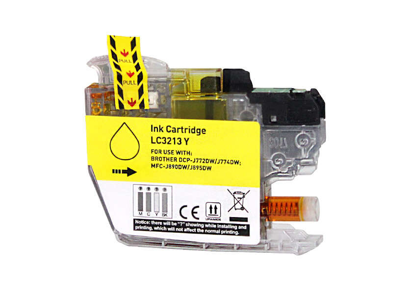 BROTHER (COMPATIBLE) - LC3213 Jaune Cartouche d'encre générique Brother