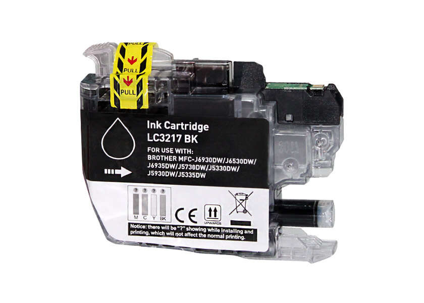 BROTHER (COMPATIBLE) - LC3217 Noire Cartouche d'encre générique Brother