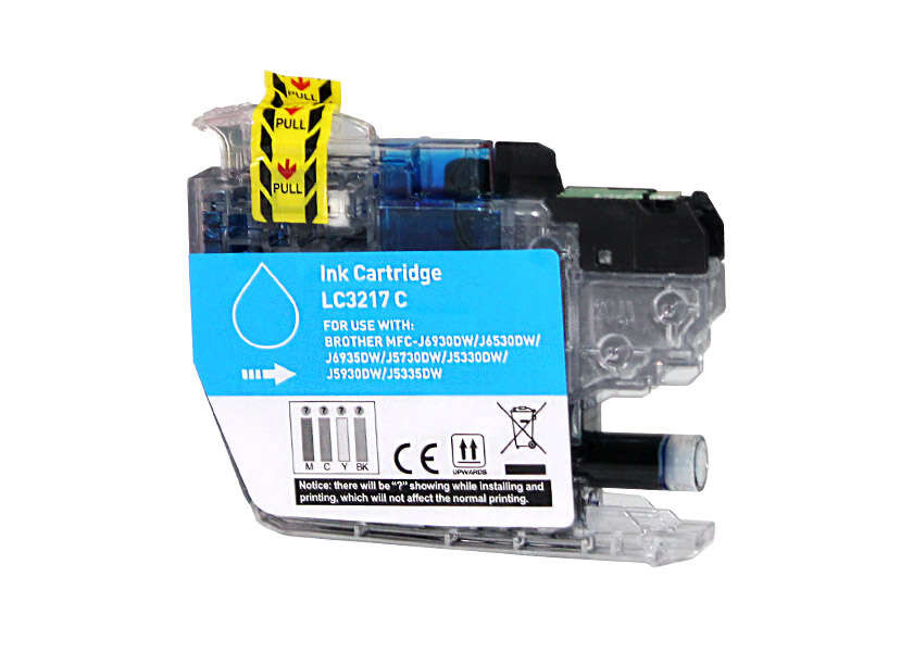 BROTHER (COMPATIBLE) - LC3217 Cyan Cartouche d'encre génerique Brother