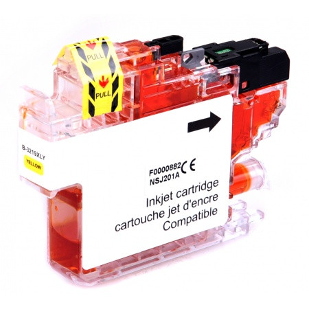 BROTHER (COMPATIBLE PREMIUM) - LC3219XL Jaune Cartouche d'encre générique Brother Qualité Premium