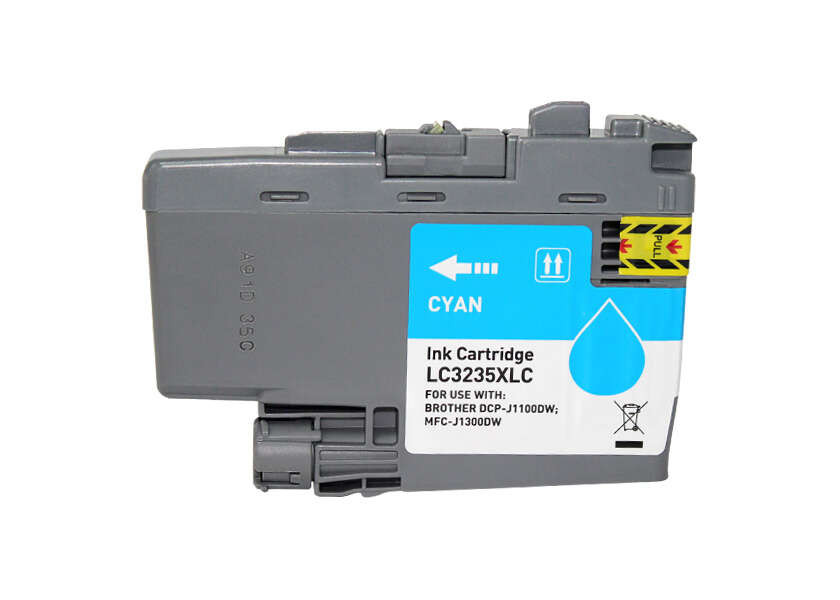 BROTHER (COMPATIBLE) - LC3235XL Cyan Cartouche d'encre générique Brother