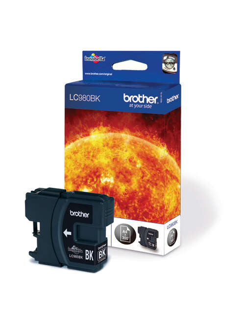 BROTHER (ORIGINAL) - Brother LC980 Noir Cartouche d'encre de marque