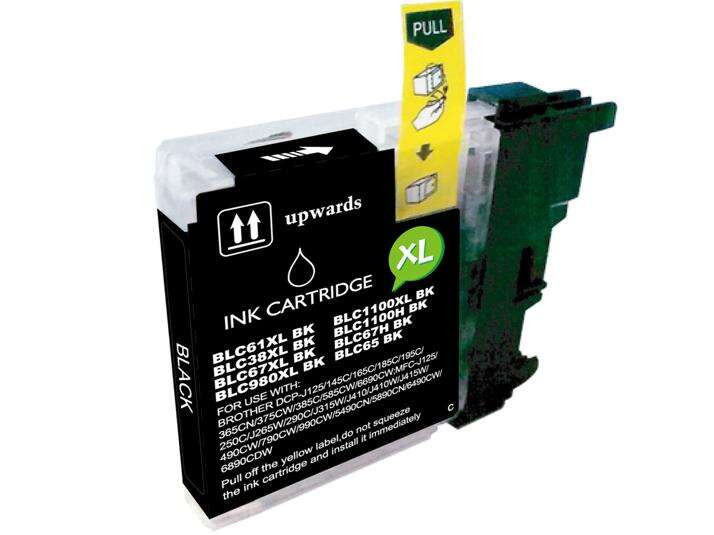 BROTHER (COMPATIBLE) - LC1100 Noire Cartouche d'encre générique Brother
