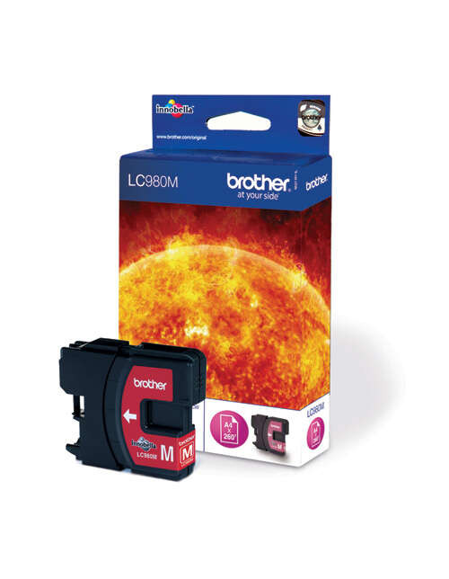BROTHER (ORIGINAL) - Brother LC980 Magenta Cartouche d'encre de marque