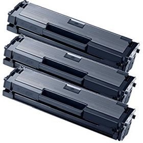 COMPATIBLE SAMSUNG - 111S Noir (1000 pages) Lot de 3 Toners génériques