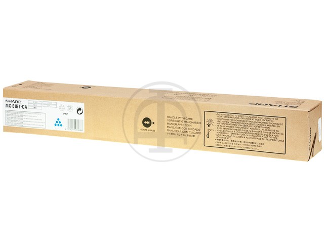 SHARP ORIGINAL - SHARP MX-61GTCA Cyan (24000 pages) Cartouche de toner de marque