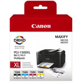 CANON (ORIGINAL) - Canon PGI1500XL Pack de 4 Cartouches d'encre originales 9182B004