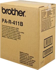 BROTHER (ORIGINAL) - Brother PA-R-411 B Lot x6 rouleaux de transfert thermique