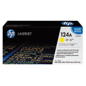 HP ORIGINAL - HP 124A / Q6002A Jaune (2000 pages) Toner de marque