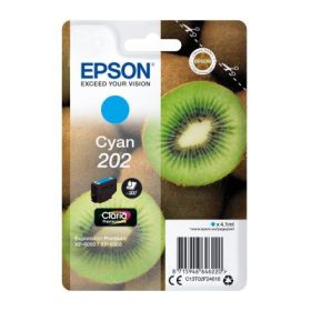 EPSON (ORIGINAL) - Epson 202 Cyan Cartouche d'encre originale C13T02F24010