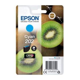 EPSON ORIGINAL - Epson 202 Cyan (4,1 ml) Cartouche de marque