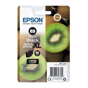 EPSON (ORIGINAL) - Epson 202XL Noir Photo Cartouche d'encre originale C13T02H14010