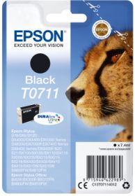 EPSON ORIGINAL - Epson T0711 Noir Cartouche de marque