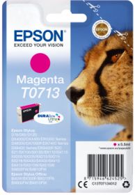 EPSON (ORIGINAL) - Epson T0713 Magenta Cartouche d'encre originale C13T07134012