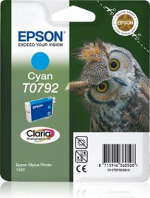 EPSON ORIGINAL - Epson T0792 Cyan Cartouche de marque