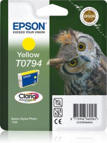 EPSON ORIGINAL - Epson T0794 Jaune Cartouche de marque