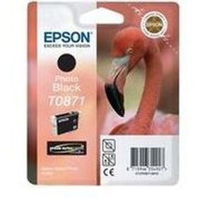 EPSON ORIGINAL - Epson T0871 Noir (11 ml) Cartouche de marque